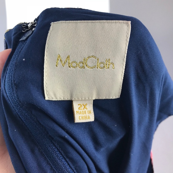 Modcloth Sleeveless Panache Priority A-Line Dress - Picture 2 of 7